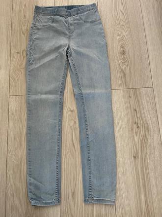 Džínsové legíny, h&m,134