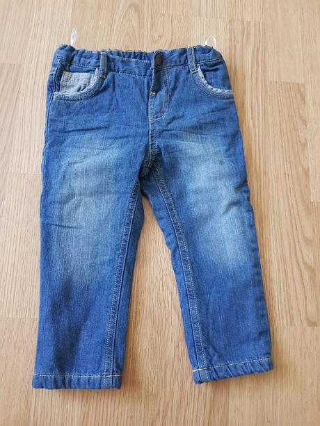 Zateplené chlapčenske rifle veľ. 92, baby club,92