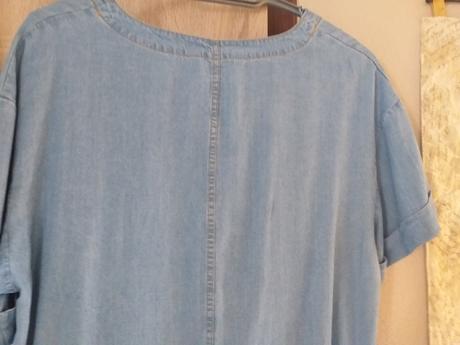 Nové rifľové/džínsové šaty 38 tencel/lyocell 38, f&f,38