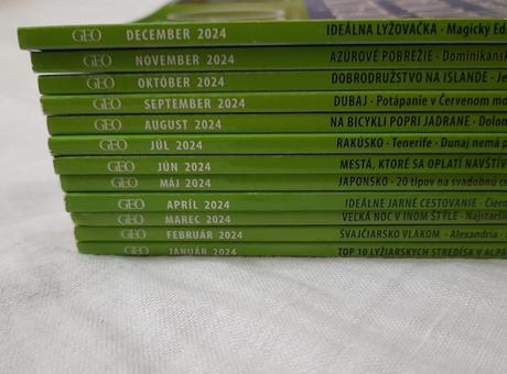 Časopis geo, komplet rok 2024,