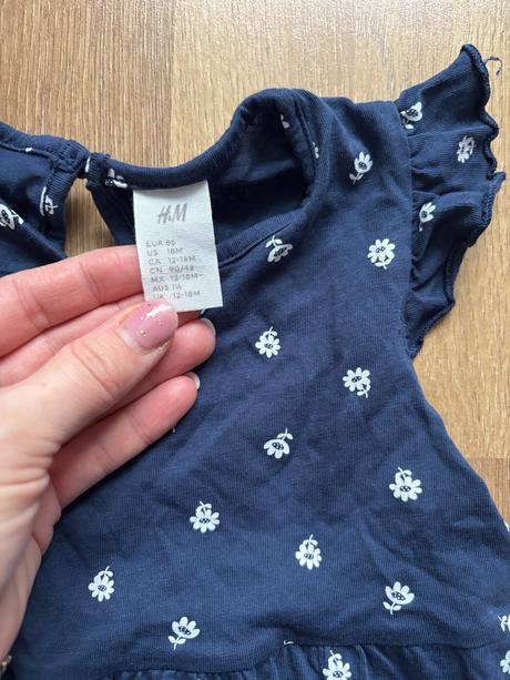 H&m bavlnene letne saty, h&m,92