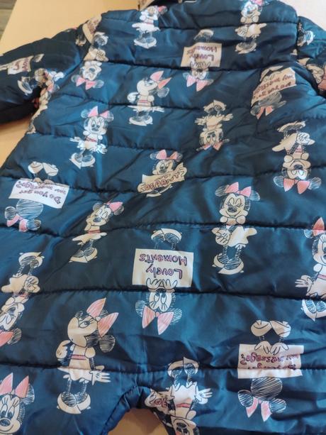 Zimný overal minnie mouse, disney,92