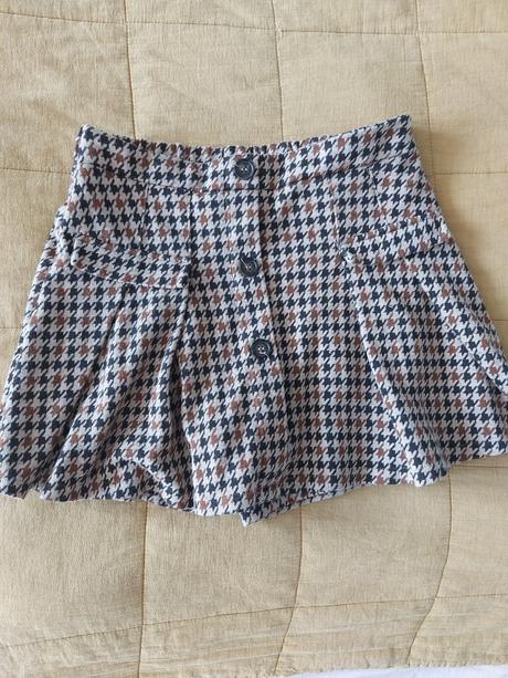 Skort suknovy, zara,152