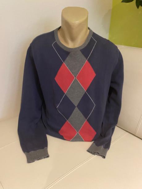 Pekný sveter, denim,xl