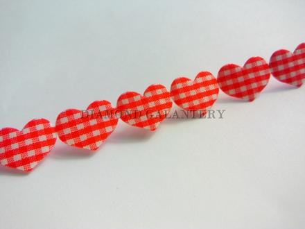 Srdiečka kárované - 10 mm,