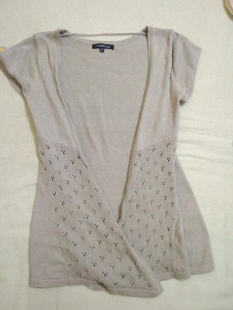 Svetrík bez rukávov, xs