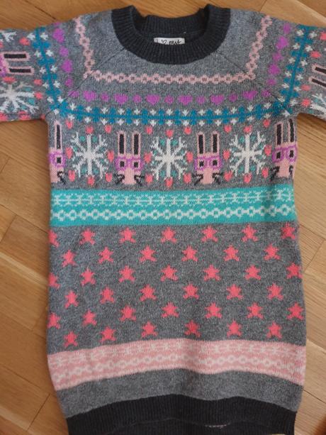 Svetríkové šaty next, next,104