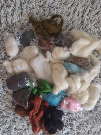 Merino vlna na plstenie, 