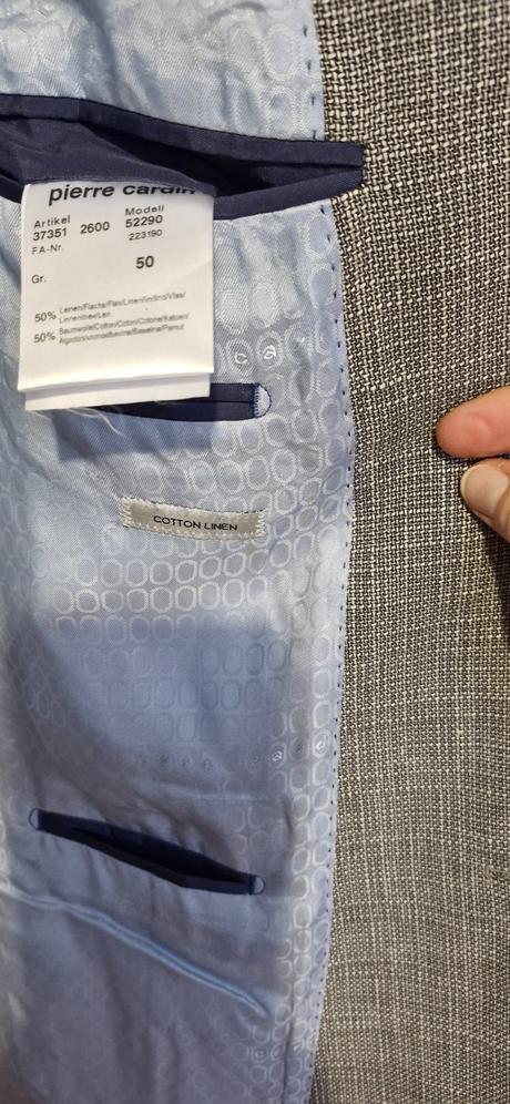 Panske sako pierre cardin, pierre cardin,50