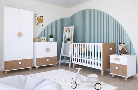 Postieľka loft 120x60, biela, šírka (cm): 60,dĺžka (cm): 120