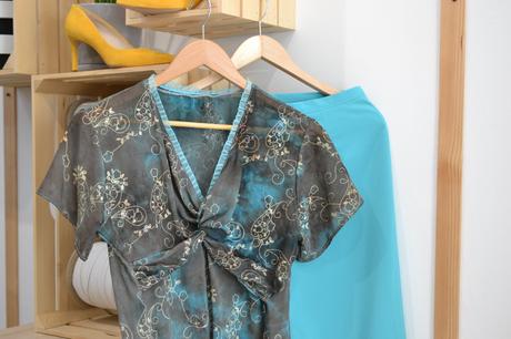 Tyrkysové nohavice l, l