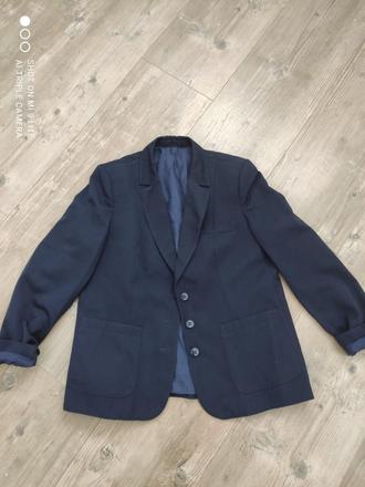 Tmavo modre damske sako, 40