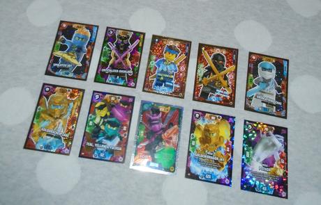 Ninjago lego karty,