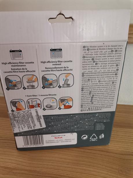 Filtre do vysavaca rowenta, rowenta