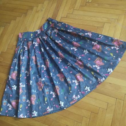 Sukňa s vreckami, lindy bop,s