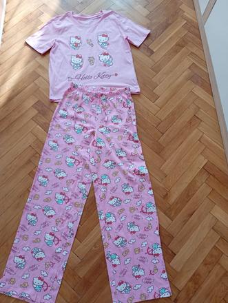 Pyžamo hello kitty - 1x oblečené, sinsay,s