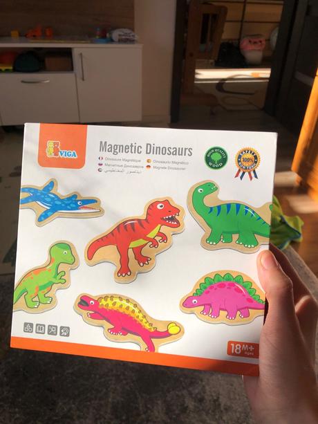 Viga magneticky dinosaury, 