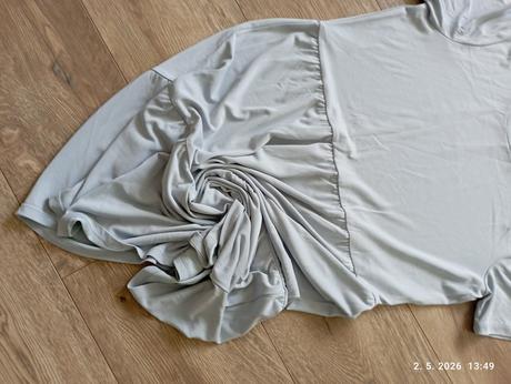 Sivomodré šaty s/m (už s poštou), vero moda,164