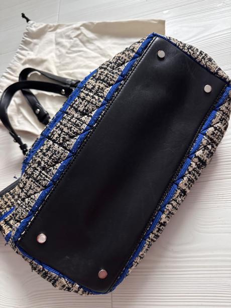 Karl lagerfeld - tvídová kabelka, karl lagerfeld