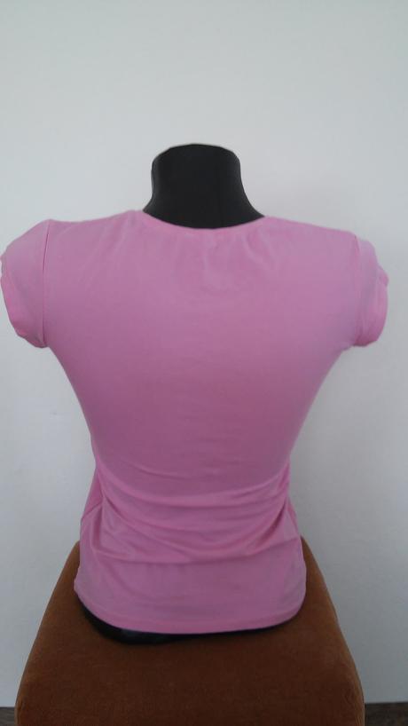 Ružové tričko s kitty, s