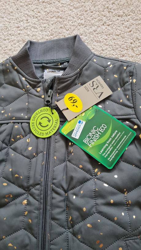 Prechodná bunda vrs fashion - nová, 122