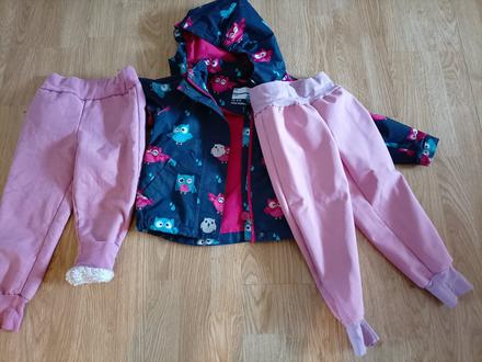 Oblečenie do vetra 104, 104–116