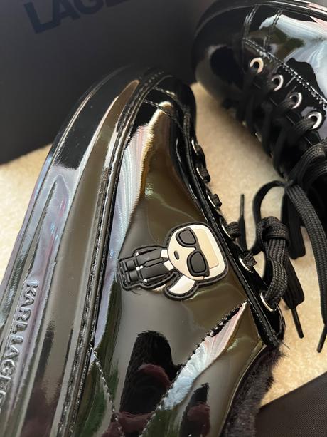 Tenisky karl lagerfeld s kozusinou, karl lagerfeld,39