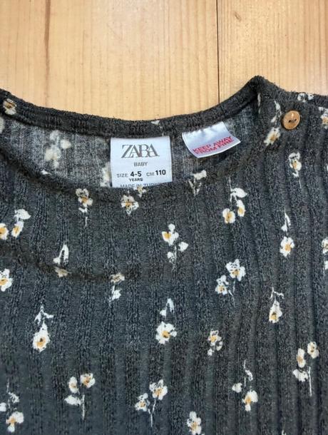 Tričko s dlhým rukávom zara, zara,110
