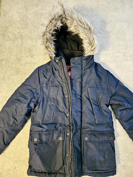 Teplá parka z nextu, next,140