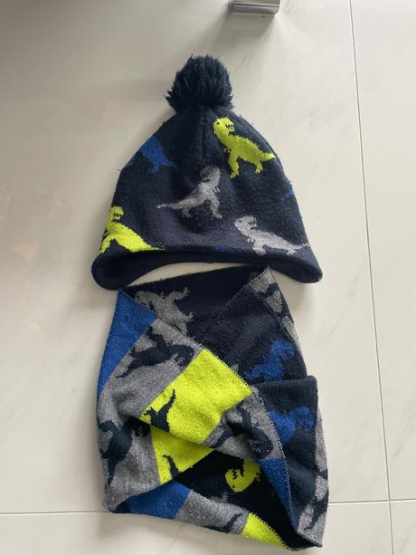 Čiapka a nakrčnik, h&m,110