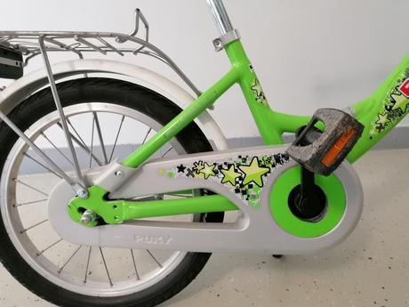 Puky detský bicykel zl 18 alu kiwi s vlajkou, puky,18