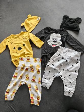 Súprava 2ks h&m disney mickey macko pu, h&m,62