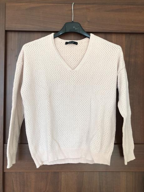 Bledo ruzovy pulover, mohito,s