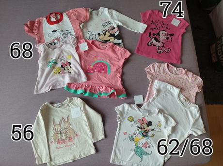 Predam detske/ dojcenske oblecenie, ciapky..., 68–80