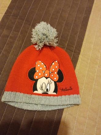 Minnie čiapka s brmbolcom, disney,80