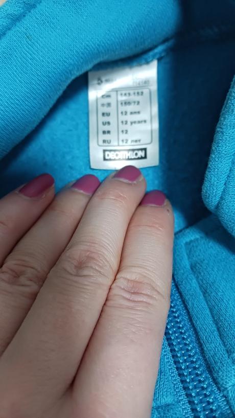 Mikina veľ. 140, decathlon,146