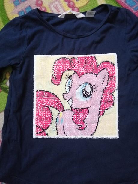 Premieňacie tričko s poštovným, h&m,122