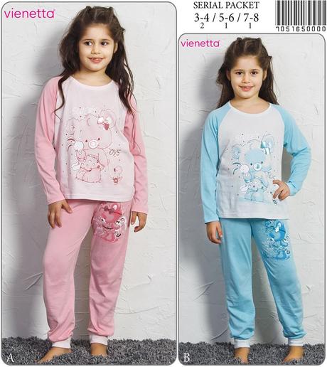 Detské bavlnené pyžamko, 86 - 170