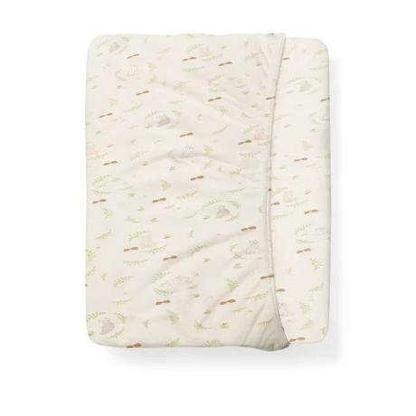 Babyono bambusová plachta na matrac do kočíka les,