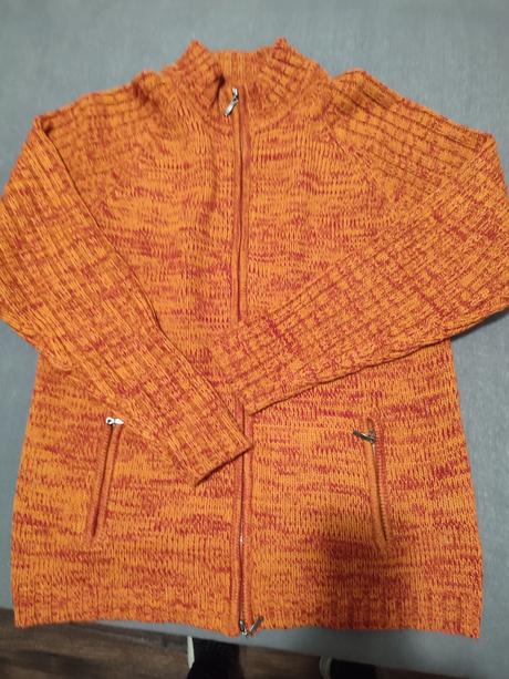 Pansky sveter na zips, xxl