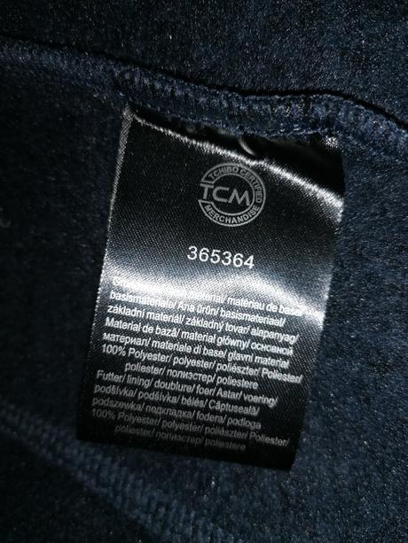 Pletený flís mikinka, tchibo,xs