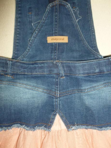 Rifľová sukňa na traky, mayoral,134