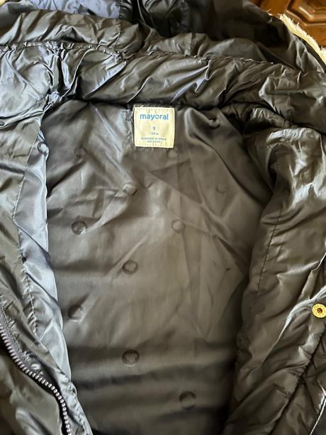 Bunda mayoral s kožušinkou na kapucni, mayoral,134