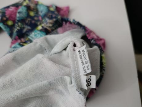 Legíny krásne kvety veľkosť 86, 86