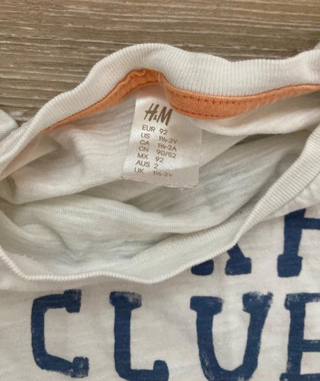 Krásne tričko, h&m,92