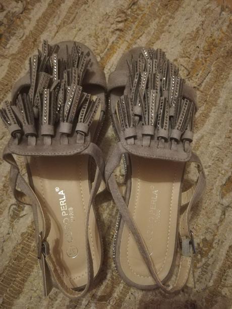 Sandalky coco perla, 37