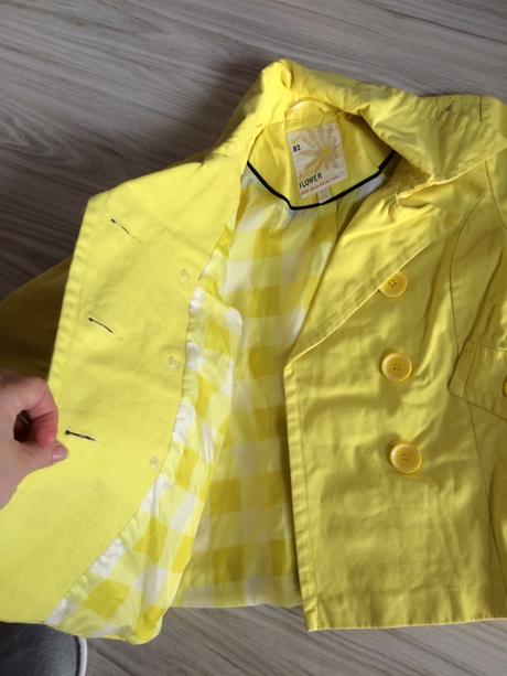 Žlté sako, nenosene, 10 eur, next,152