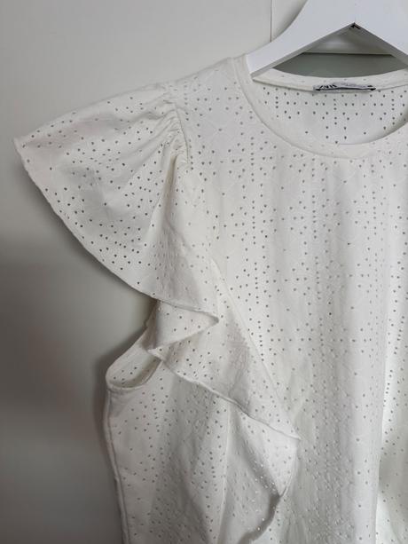 Romanticky top zara, zara,l