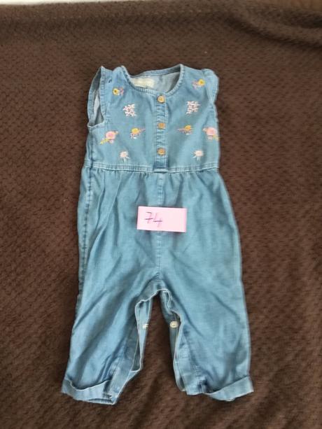 Riflové overal, primark,74