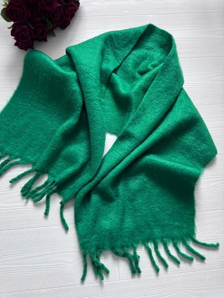 Hrubý jemný vlnený šál, 